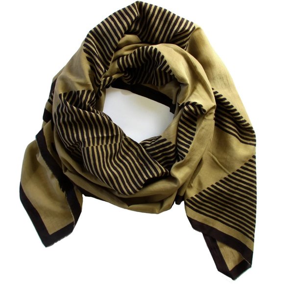 Block Shop Textiles "Temple" Silk Scarf - Picture 1 of 4